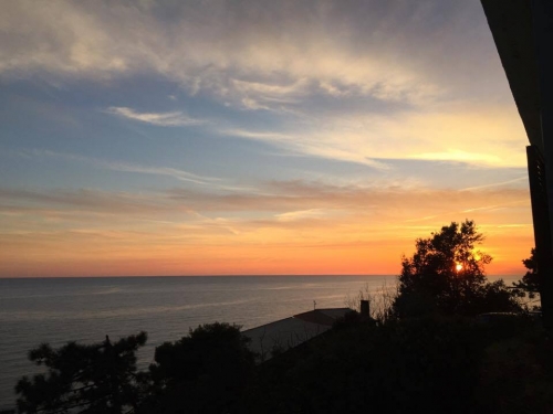 Il tramonto a La Francesca
