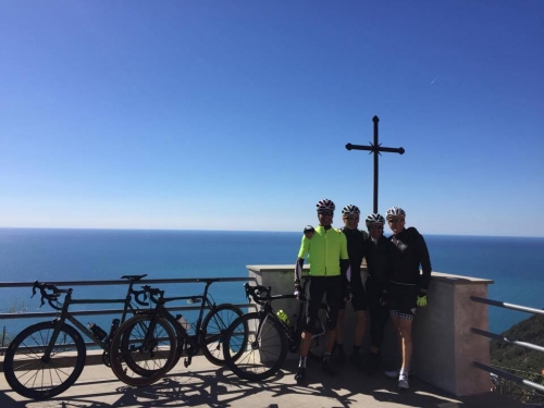 Framura, frazione Costa. Quanto è bello andare in bici su e giù per la Liguria
