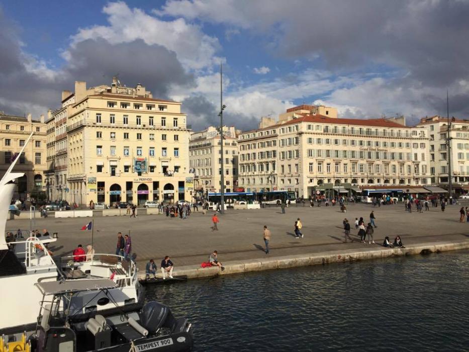 Il Porto Vecchio di Marsiglia, dove inizia La Canebière, il viale centrale della città