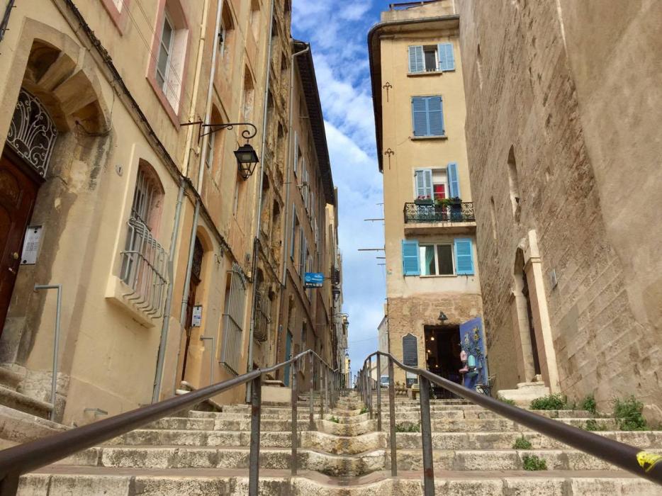 Il quartiere del Panier a Marsiglia