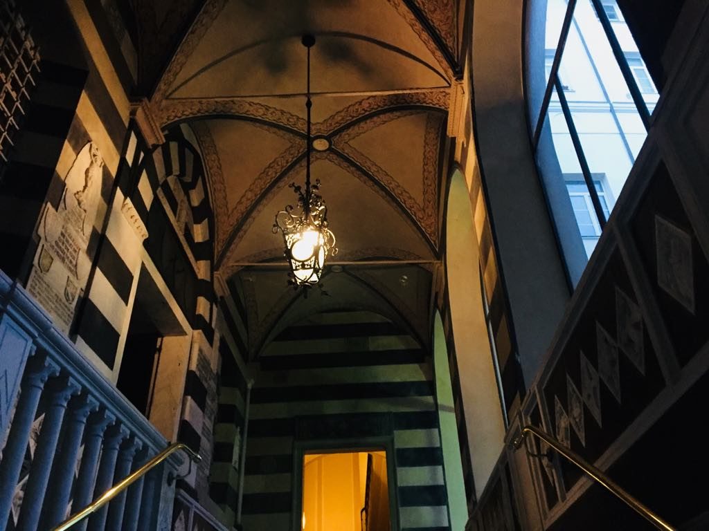 Palazzo Montanaro. L'entrata