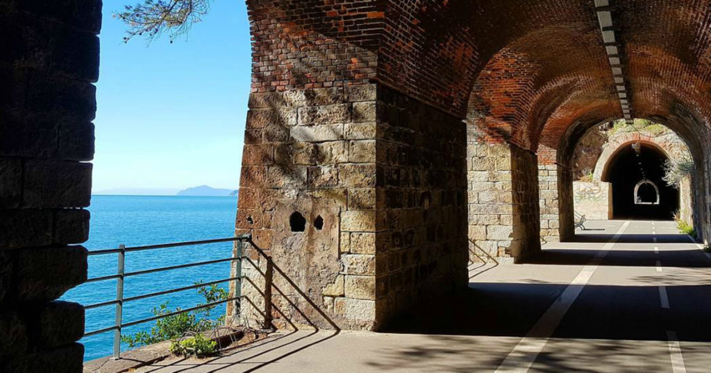 La pista ciclo-pedonale Framura-Levanto