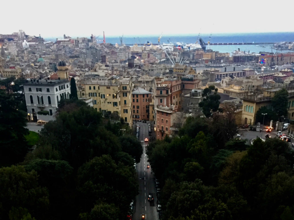 Panorama sulla città.