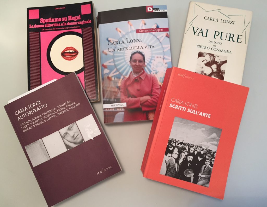 Carla Lonzi, un’arte della vita, di Giovanna Zapperi Carla Lonzi.