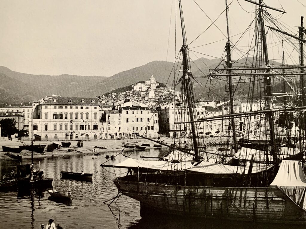 Il porto di Sanremo agli inizi del Novecento