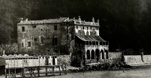 San Terenzo (Lerici), Villa Magni in un'immagine di fine '800